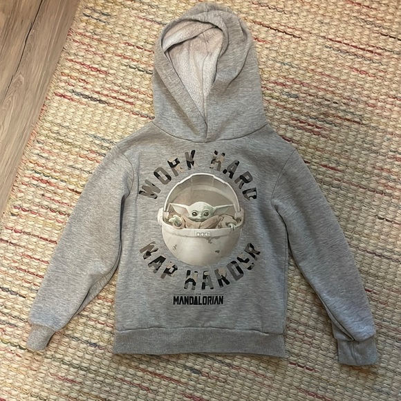 Star Wars Yoda Hoodie sz 6 - Picture 1 of 5